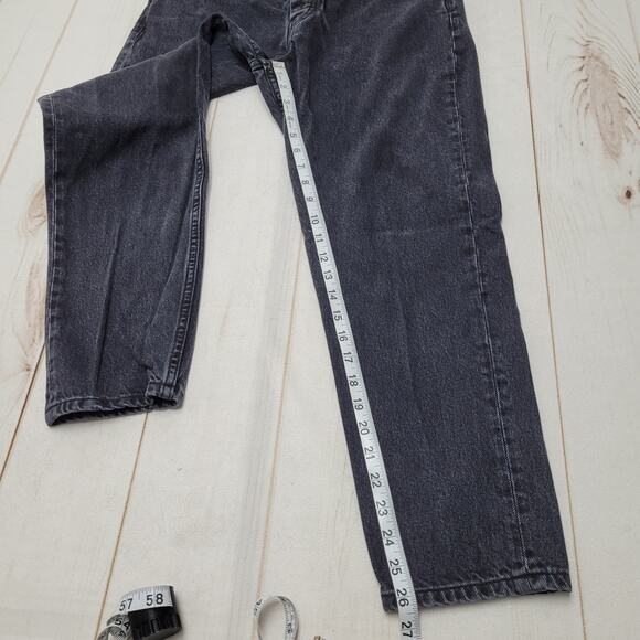 Decade Momo black high rise tapered mom jeans - Picture 3 of 13